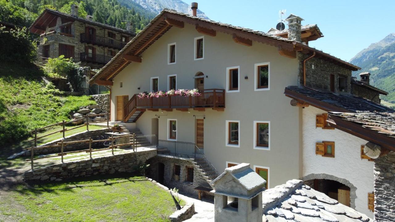 Ferienwohnung Lo Micho - Le Four Des Alpes Rhemes-Saint-Georges Exterior foto