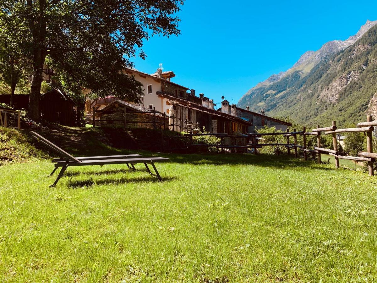 Ferienwohnung Lo Micho - Le Four Des Alpes Rhemes-Saint-Georges Exterior foto